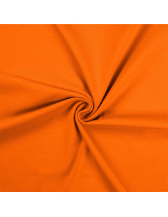 Tejido de punto de algodón - Naranja