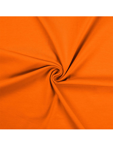 Tejido de punto de algodón - Naranja