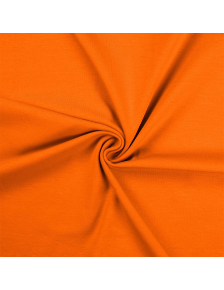 Tejido de punto de algodón - Naranja