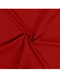 Tejido de punto de algodón - Rojo oscuro