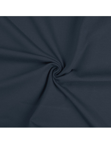 Tejido de punto de algodón - Azul denim