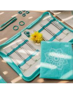 Estuche de agujas circulares para tejer The Believe Mindful KnitPro