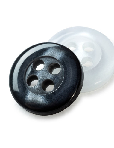 Botones para camisas imitación nácar