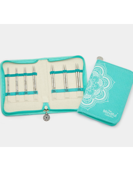 Estuche de agujas circulares para tejer The Believe Mindful KnitPro