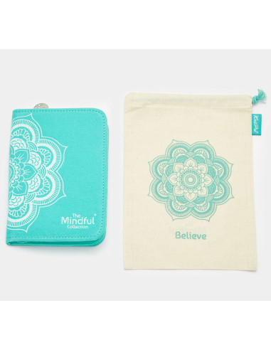 Estuche de agujas circulares para tejer The Believe Mindful KnitPro