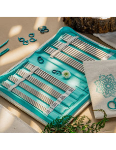 Estuche de agujas de doble punta The Grateful Mindful KnitPro