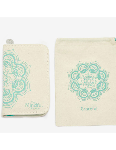 Estuche de agujas de doble punta The Grateful Mindful KnitPro