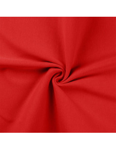Tejido de punto ribeteado - Rojo