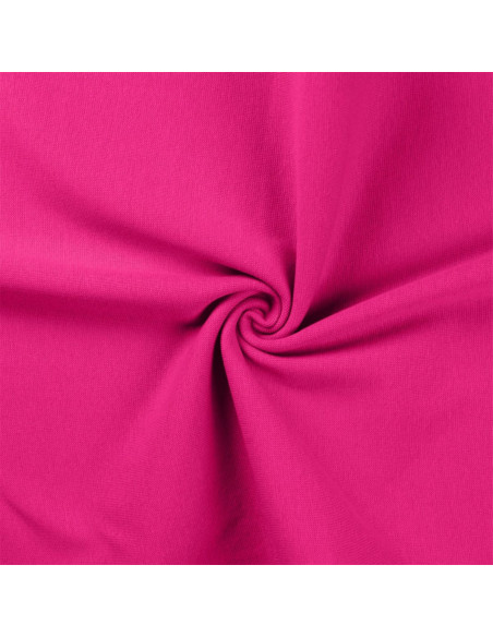 Tejido de punto ribeteado - Fucsia
