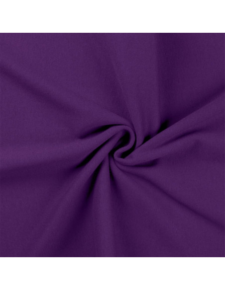 Tejido de punto ribeteado - Violeta