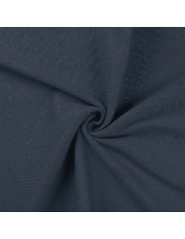 Tejido de punto ribeteado - Azul denim