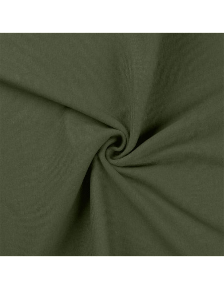 Tejido de punto ribeteado - Verde militar