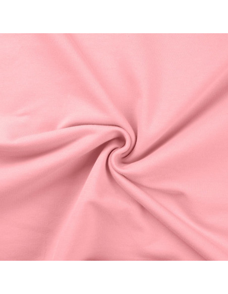 Tejido de sudadera - Rosa bebé