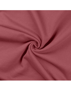 Tejido de sudadera - Rosa palo