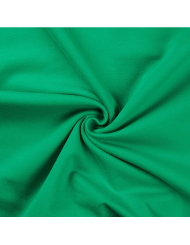 Tela de sudadera - Verde hierba