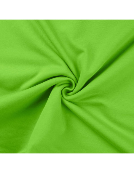 Tejido de sudadera - Verde limón