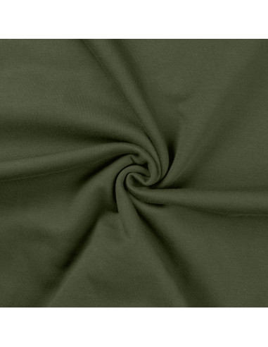 Tela de sudadera - Verde militar