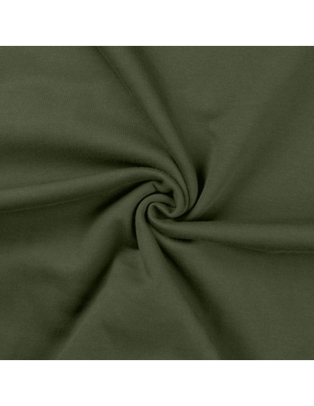Tela de sudadera - Verde militar