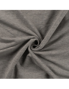 Tejido de sudadera - Gris jaspeado claro