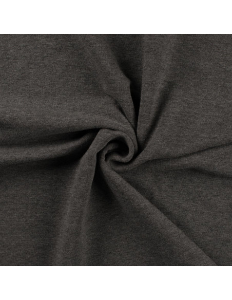 Tejido de sudadera - Gris jaspeado