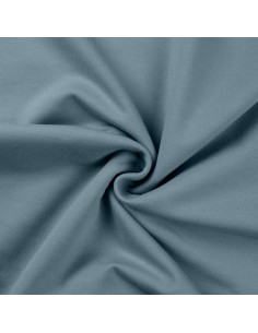 Tejido de sudadera afelpado - Azul grisáceo
