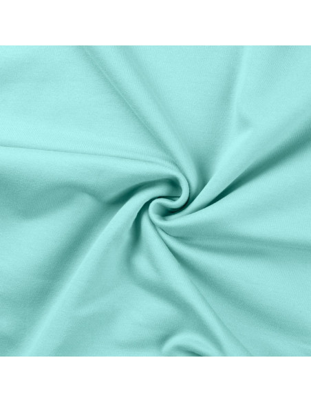 Tejido de sudadera afelpado - Verde agua