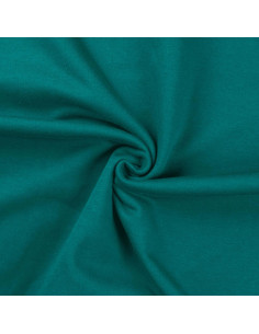 Tejido de sudadera afelpado - Azul petróleo claro