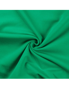Tejido de sudadera afelpado - Verde hierba