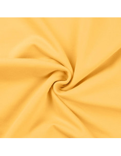 Tejido de sudadera afelpado - Amarillo paja