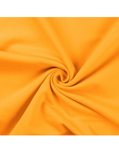 Tejido de sudadera afelpado - Amarillo