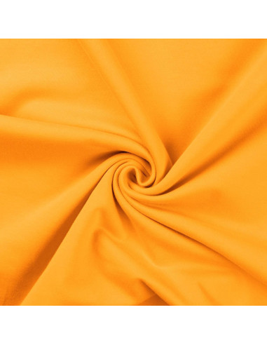 Tejido de sudadera afelpado - Amarillo