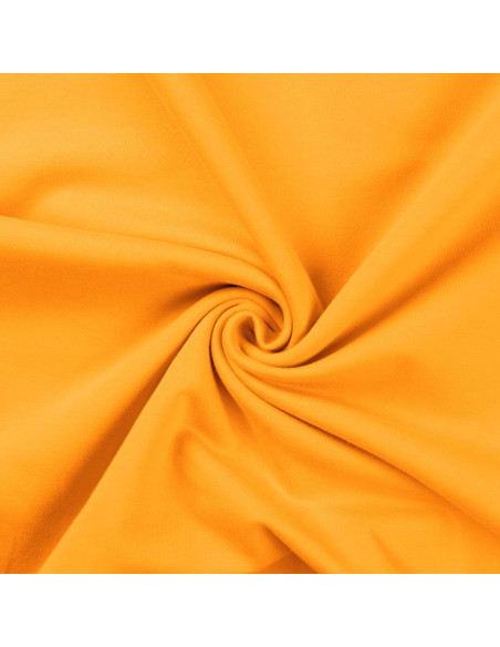 Tejido de sudadera afelpado - Amarillo
