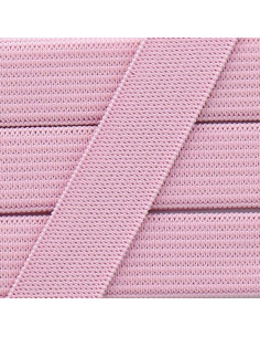 Elástico suave de 15 mm - Rosa