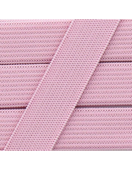 Elástico suave de 15 mm - Rosa