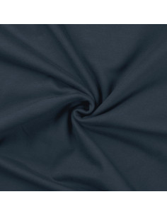 Tejido de sudadera afelpado - Azul denim