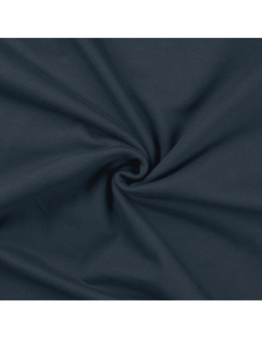 Tejido de sudadera afelpado - Azul denim