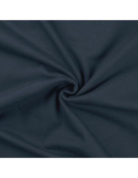 Tejido de sudadera afelpado - Azul denim