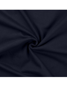 Tejido de sudadera afelpado - Azul marino