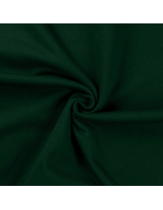 Tejido de sudadera afelpado - Verde botella