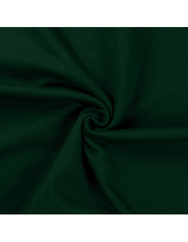 Tejido de sudadera afelpado - Verde botella