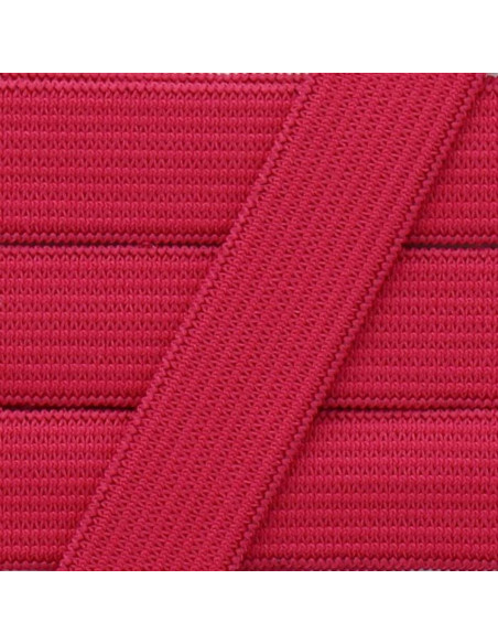 Elástico suave de 15 mm - Fucsia
