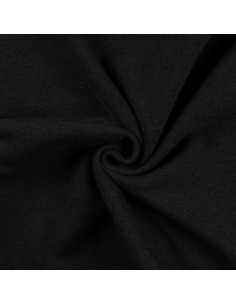 Tejido de sudadera afelpado - Gris jaspeado oscuro