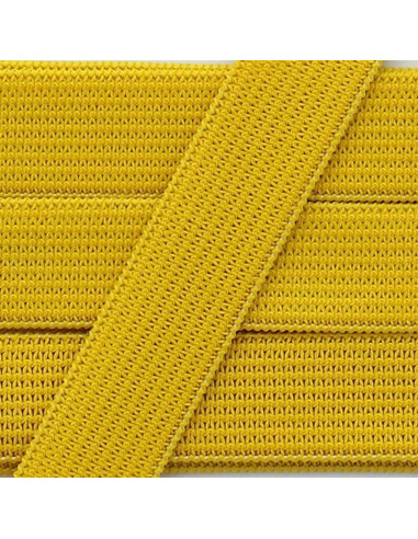 Elástico suave de 15 mm - Amarillo