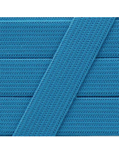 Elástico flexible 15 mm - Azul