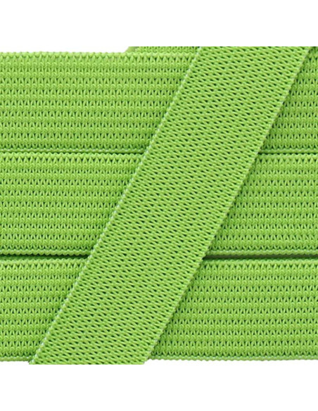 Elástico flexible 15 mm - Verde