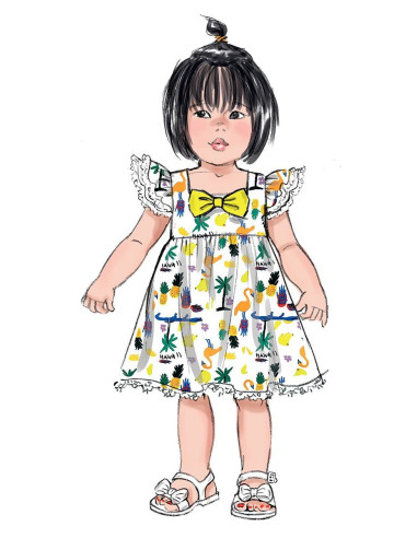 Patrón de vestido - Butterick 6885