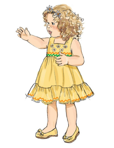 Patrón de vestido - Butterick 6885
