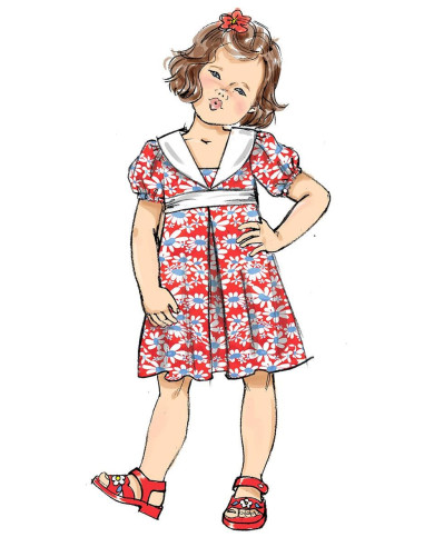 Patrón de vestido - Butterick 6886