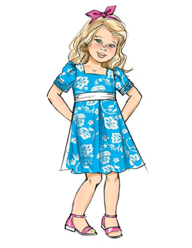 Patrón de vestido - Butterick 6886