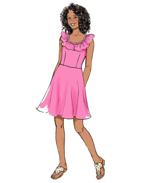 Patrón de vestido - Butterick 6888